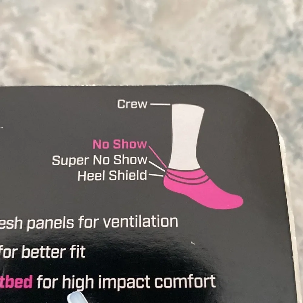 Hanes Premium Performance No Show Socks